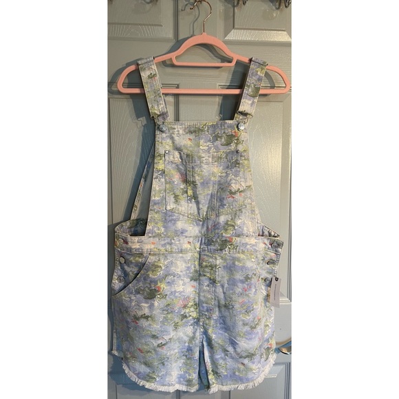 Anthropologie Pilco Cut-Off Short Overalls NWT SZ 32 - Picture 5 of 12